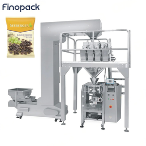 Machine de conditionnement verticale directe usine pour raisins secs, machine de remplissage et de scellage pour raisins secs, machine d'emballage pour raisins secs en sachet film - Product Image 1