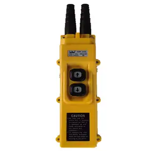 iehc Control Handle Button Box Of Cop series Small Diamond Electric Hoist With Emergency Stop Pendant Control Station