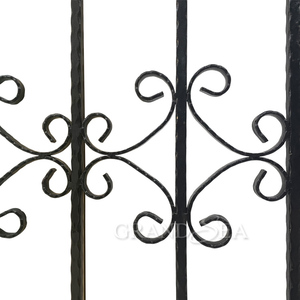 <span class=keywords><strong>Grille</strong></span> en fer forgé anti-effraction pour <span class=keywords><strong>fenêtre</strong></span>, design <span class=keywords><strong>moderne</strong></span> pour maison - Product Image 5
