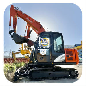 Excavatrices sur chenilles HITACHI ZX60 d'occasion de haute qualité d'origine japonaise, excellent état, ZX70 ZX75, livraison mondiale, service professionnel. - Product Image 1