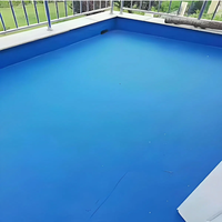 Caoutchouc de silicone liquide de revêtement répulsif imperméable Nano coloré et acide acrylique pour l'application de toit et de mur