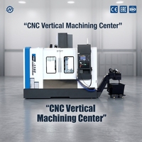 Centre d'usinage vertical CNC VMC1160, 3 axes, guidage linéaire, vis à billes taïwanaise, haute rigidité, pièces de précision