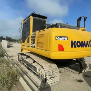 Komatsu รถตักดินไฮดรอลิกแบบ PC200มือสองเหมาะสำหรับงานก่อสร้าง/ขุดเพื่อการเกษตร - Product Image 4