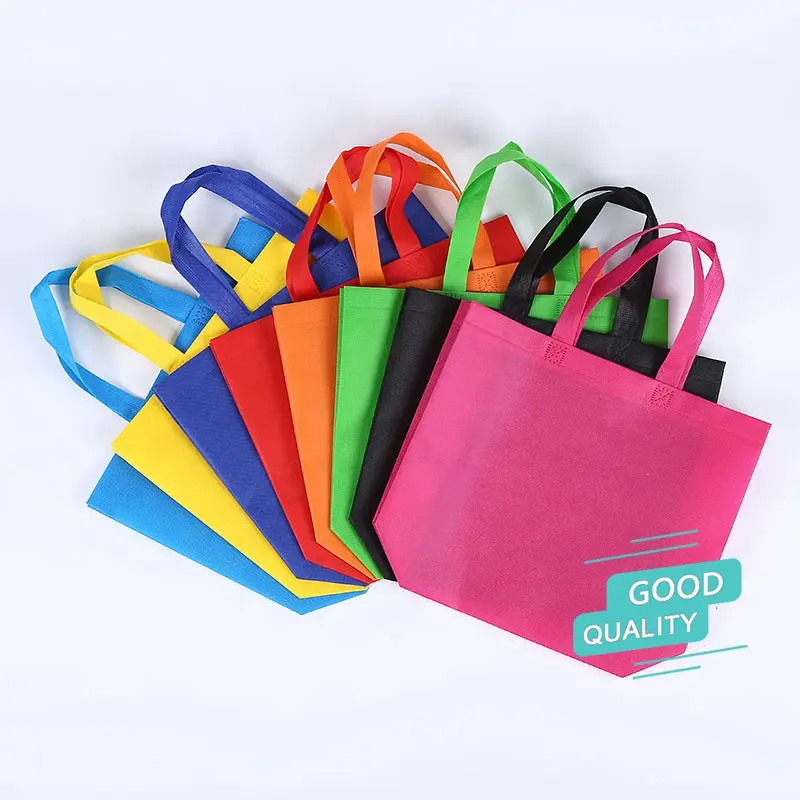 Sacola de shopper sem tecido colorido, bolsa de shopper de grande capacidade para meninas, mulheres, uso diário