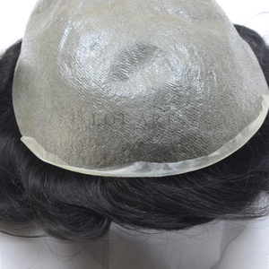 Toupee de Cabello Humano Remy Indio al por Mayor, Grado AAA, Liso, 18 Pulgadas de Largo, Piel Súper Delgada (0.02-0.04 de Grosor), Económico para Hombres - Product Image 4