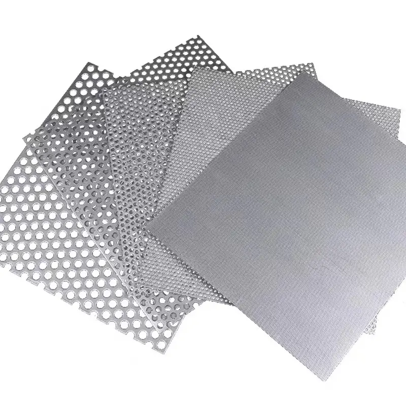 Metal stainless steel round hole punching mesh