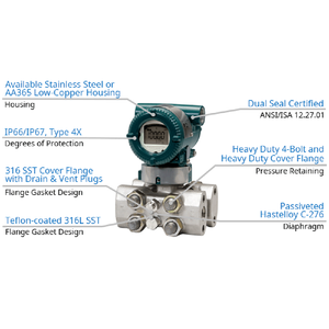 Yokogawa EJX440A Haute Pression Original |   Support de montage direct traditionnel pour type haute pression original Yokogawa EJX440A |   Tradi - Product Image 6