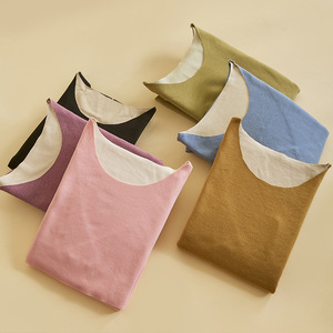 Ropa de Otoño Invierno para mujeres embarazadas Pijamas de <span class=keywords><strong>lactancia</strong></span> ropa de confinamiento de <span class=keywords><strong>lactancia</strong></span> Tops cálidos durante el <span class=keywords><strong>embarazo</strong></span> - Product Image 5