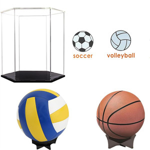 Trường hợp hiển thị Bóng Đá Acrylic trong suốt - Product Image 5