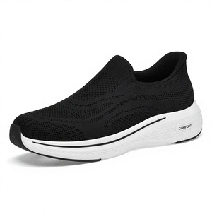 Nuove Scarpe Estive da Uomo Traspiranti Slip-On in Mesh Leggere Antiscivolo con Suola Morbida e Comfort Elevato per Corsa e Tempo Libero - Product Image 1