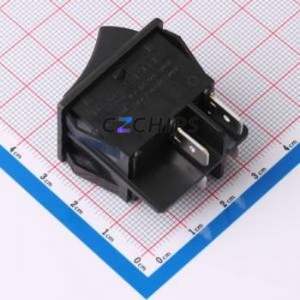 SS31-BBIWQ-RD40-E Rocker Switch Through hole Component (THT) Switch 32.2mm 25.2mm 19.2mm Concave Bend - Product Image 2