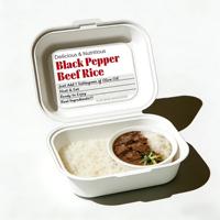 Kit de repas de riz micro-ondable de haute qualité aux saveurs multiples, repas auto-chauffants prêts à manger, riz instantané pour le déjeuner