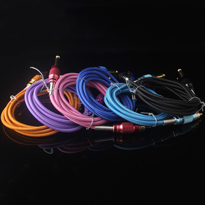 Câble de tatouage Yuanyun en cuivre pur, 6 couleurs, pour connexion d'alimentation de machine à tatouer, outils de maquillage - Product Image 4