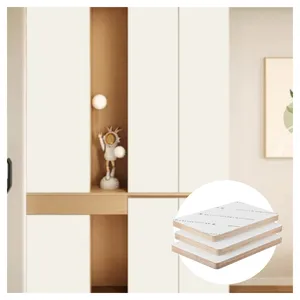 High Quality Cabinet Door Use 18mm Decorative Anti Yellowing PVC PET Plywood Board