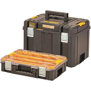 DeWalt Tstak Combo V Iv <b>Tool</b> <b>Box</b> 440x333x412 Mm Storage Case With Organizer Tray For <b>Tools</b> And Accessories - Product Image 1