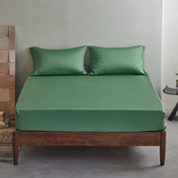 Draps de lit super doux pour berceau, texture soie, écologiques, en coton biologique, vente en gros pour Noël