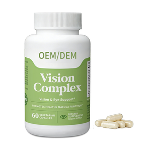 Cápsulas de Luteína con Vitaminas para la Protección de la Visión de Marca Privada, Suplemento para el Cuidado de la Salud que Promueve una Función Macular Saludable - Product Image 1