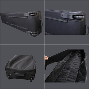 Bolsa de transporte de rueda impermeable de alta resistencia personalizada para máquina cortadora de azulejos OEM/ODM compatible con herramientas de corte de azulejos almacenamiento y transporte - Product Image 4