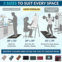 Tapis de bureau ergonomique confortable pour se tenir debout, tapis anti-fatigue pour le sol de la cuisine