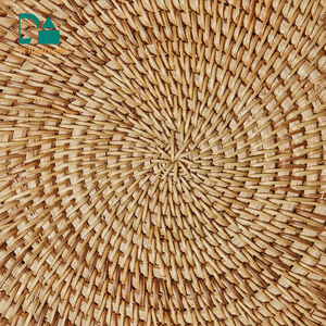 Mantel Individual de vidrio de ratán tradicional personalizado, sala de estar impreso para mantel de silicona, dormitorio, bodega, venta al por mayor, flecos - Product Image 1