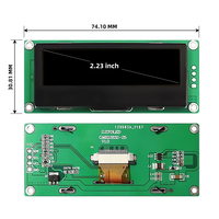Módulo de Pantalla OLED de 2.23 Pulgadas, Interfaz IIC, Panel Pequeño, Blanco/Azul/Amarillo/Verde SSD1305 128*32 	 I2C 	 4P GoldenMorning OEM