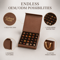 Boîte à chocolat en forme de livre personnalisée, emballage de chocolat en gros, boîte à chocolat avec logo personnalisé, taille personnalisée