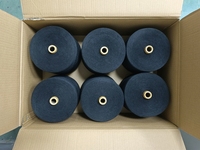Sortie d'usine personnalisable haute résistance résistant à la chaleur aramide filé Para fibre fil pour la lutte contre les incendies espace costume feutre ultra-léger
