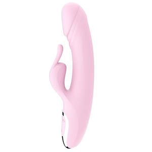Hochwertiger Silikon-Zungen-Klitorisvibrator Wasserdichter Erwachsenen-G-Punkt-Rabbit-Vibrator Persönlicher Dildo zur Klitorisstimulation - Product Image 2