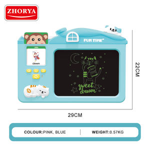 Zhorya 2 en 1 carte d'éducation précoce Machine intelligente carte Flash parlante planche à dessin <span class=keywords><strong>arabe</strong></span> pour les enfants - Product Image 5