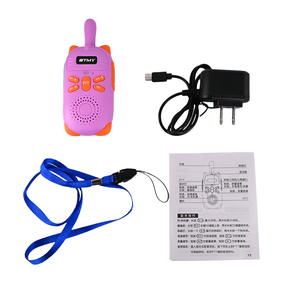 Walkie talkie analógico VHF/UHF de 16 canales para niños, de largo alcance, ET-K16, muy vendido, con certificación CE, colorido, tipo C, radios bidireccionales. - Product Image 1