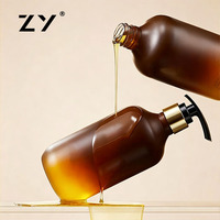 Vente en gros de flacons pompe vides en plastique HDPE personnalisés et rechargeables de 100 ml pour shampooing et après-shampooing d'hôtel