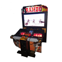 Machine de jeu de tir "55 LCD Rambo Simulator Shooting Machine" Machine d'arcade électronique analogique