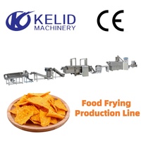 Ligne de production entièrement automatique de chips de maïs triangulaires frites KLD