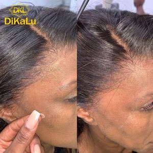 Cao kỹ thuật số mỏng HD ren phía trước 13x5, mật độ 150% 13x4 13x5 Swiss ren phía trước nhà cung cấp, toupee 13x5 HD ren phía trước đóng cửa - Product Image 2