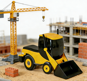 Mô hình máy xúc đất in 3D bằng nhựa cường độ cao để trưng bày & thử nghiệm, sản xuất nguyên mẫu máy móc kỹ thuật tùy chỉnh - Product Image 2