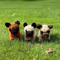 W2TOY Mainan Boneka Anak-Anak Keluarga Klasik German Shepherd Teman Kartun Elektrik Berjalan Maju Mundur Mendukung Kustomisasi3+