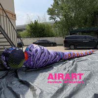 Ballon Mascotte Libellule Gonflable en Peluche, Modèle de Libellule Personnalisé pour Décoration de Zoo et Fêtes en Plein Air