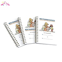 Carnet de notes souple A4 A5 personnalisé à spirale Wire-O pour programme d'entraînement en déplacement, carnet de travail, agenda