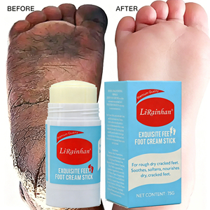 Stick Réparateur pour les Pieds - Baume à l'Urée Sans Parfum pour Pieds Sensibles, Démangeaisons et Desquamation - Exfoliation Douce et Maintien de l'Hydratation - Product Image 1