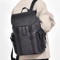 Sac à Dos Homme Haut de Gamme 2025 Polyvalent Décontracté Affaires Voyage Haute Qualité Doublure Polyester Fermeture Éclair Imperméable Résistant