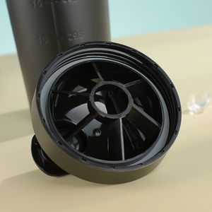 Botella de Proteína <span class=keywords><strong>para</strong></span> Gimnasio, Botella Mezcladora de Proteína, Vaso Mezclador de Acero Inoxidable 304 - Product Image 6