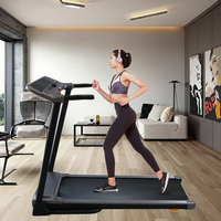 Caminadora Eléctrica Plegable Personalizada, Semi-Comercial, con Pantalla LED, Portátil, para Uso en Casa o Gimnasio