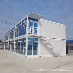 Casa Contenedor Empaquetada Directo de Fábrica, Edificio Modular Móvil Integrado, Contenedor para Vivienda y Oficina para Obras de Construcción - Product Image 5