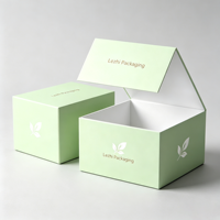 Boîte d'emballage personnalisée de qualité supérieure, boîte noire personnalisée, boîte de luxe pour bougies, emballage rigide en carton, boîte cadeau magnétique