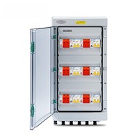 Boîtier de Combinaison PV Officiel TOMZN 6 Cordons 36 Voies 6 Entrées 6 Sorties 600V 16-63A Série HA Photovoltaïque avec FUSE MCB SPD IP65