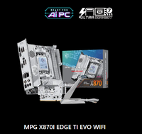 Carte mère de jeu M SI MPG X870I EDGE TI EVO WIFI, socket AM5, DDR5, Wi-Fi 7, 5G LAN, Mini-ITX