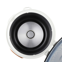 Oulik – Cuiseur à riz électrique intelligent et automatique de 1,5 L, blanc, avec cuve antiadhésive et chauffage par le bas, 400-1000W, pour usage domestique (vente en gros)