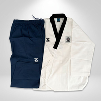 Uniformes de Poomsae pour enfants unisexes de haute qualité, durables et confortables, vêtements d'entraînement pour débutants en Taekwondo