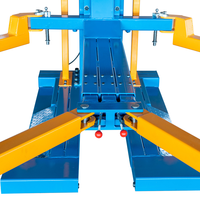 HuaTong - Elevador Hidráulico Portátil para Autos, 2900 kg, Precio de Fábrica, Bloqueo Manual, Doble Cilindro, 220-240V/380-400V, 2.2KW, Elevación de 1800 mm