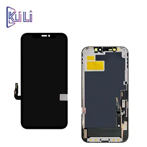 KULI factory wholesale mobile phones for iPhone 12 incell process LCD screen touch display digital converter components